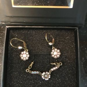 Necklace and earrings